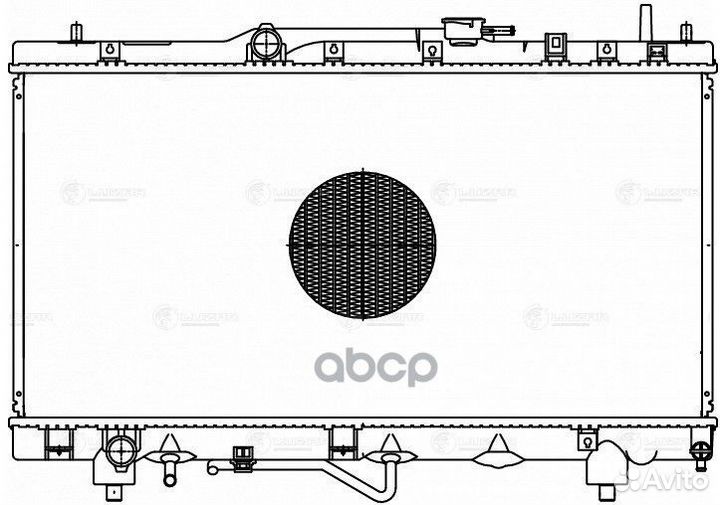 Радиатор toyota carina /caldina /corona AT 96- LRC