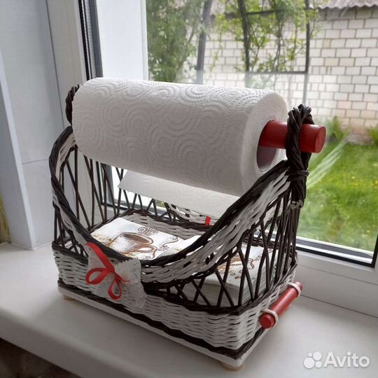 Салфетница и держатель для бумажных полотенец