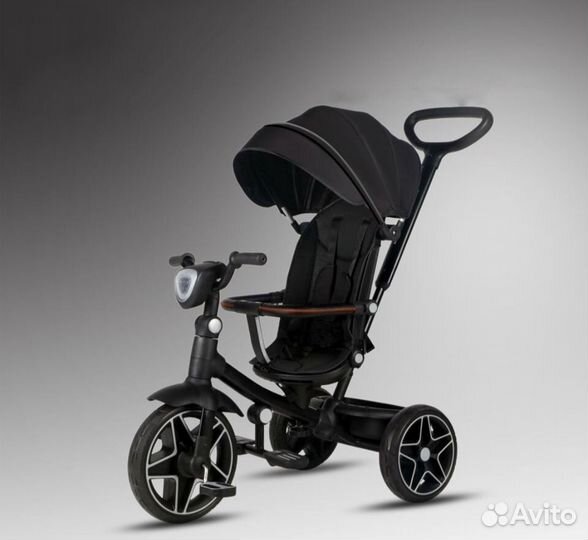 Новый детский велосипед с ручкой luxmom