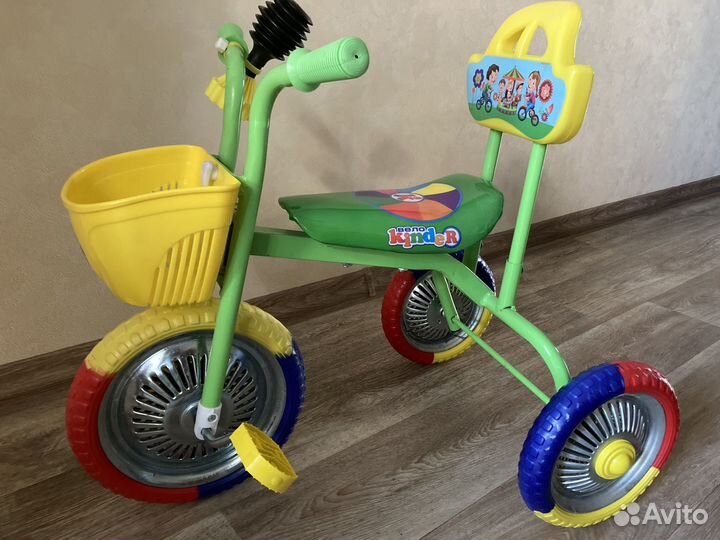 Трехколесный велосипед детский(от1 до 3лет) новый