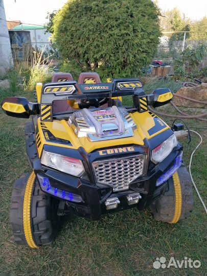 Электромобиль kreiss джип