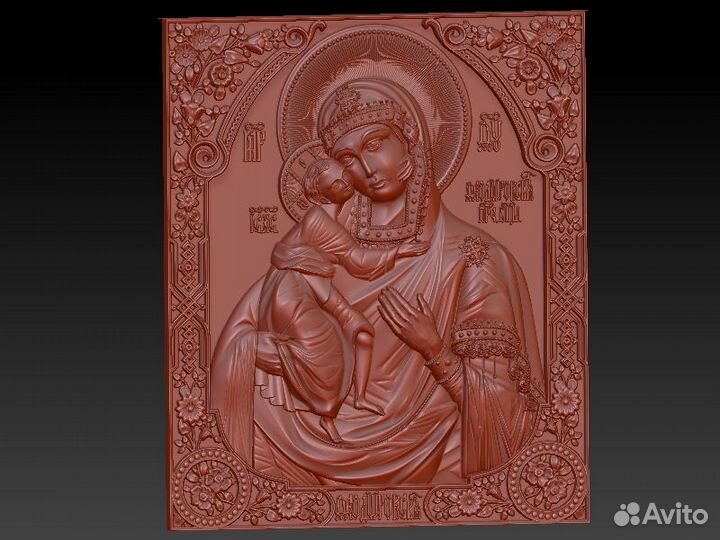 Stl 3d модели икон для чпу