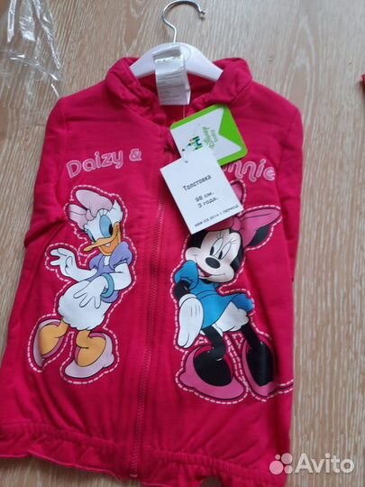 Толстовка для девочки 98