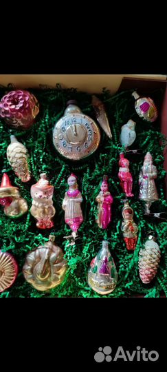 Елочные игрушки СССР