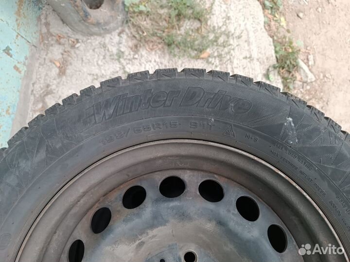 R15 Cordiant Winter Drive 195/65, PCD 5x112 DIA 57.1