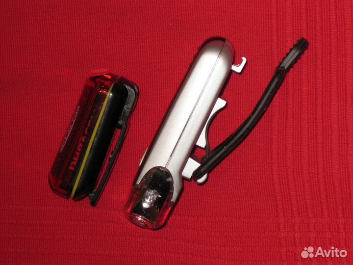 Велосипедные фонари - передний Author и задний