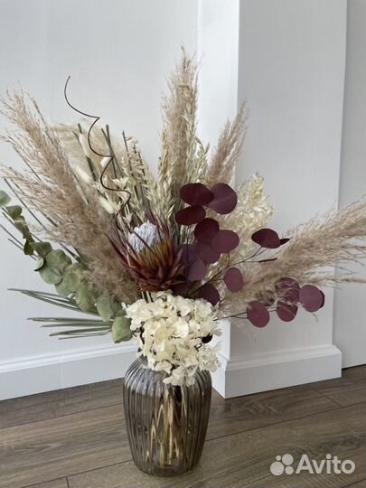 Сухоцветы. Букеты и композиции