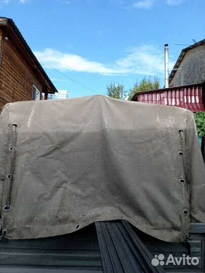 Продам тент и каркас на газель, длина 4,20