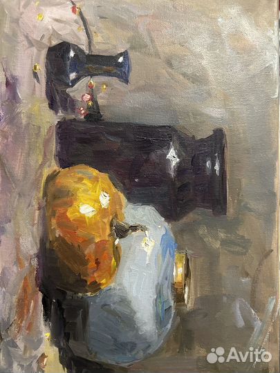 Картина маслом на холсте натюрморт