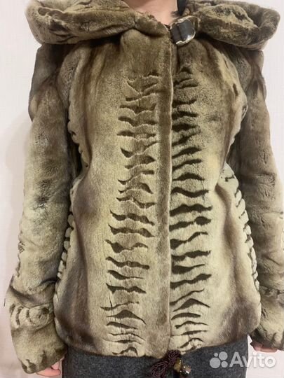 Норковый полушубок