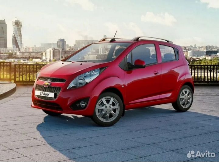 Chevrolet Spark решетка радиатора (тюнинг black )