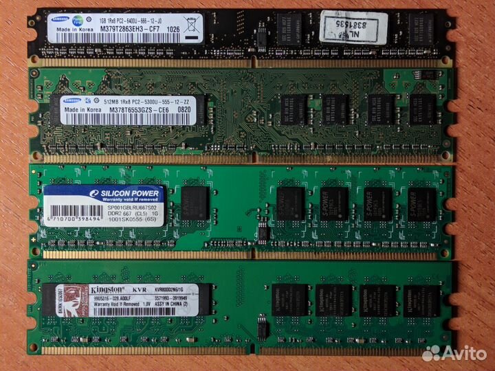 Память sdram, DDR1,2,3,4,sodim DDR1,2,3, 4