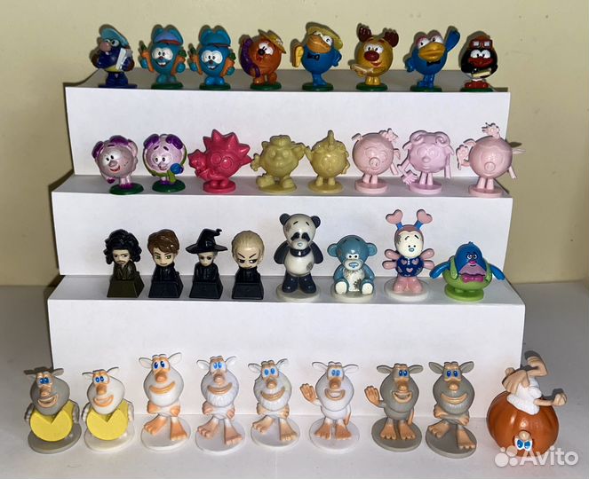 Киндер и нет Свинка Пепа Смешарики Три кота и др