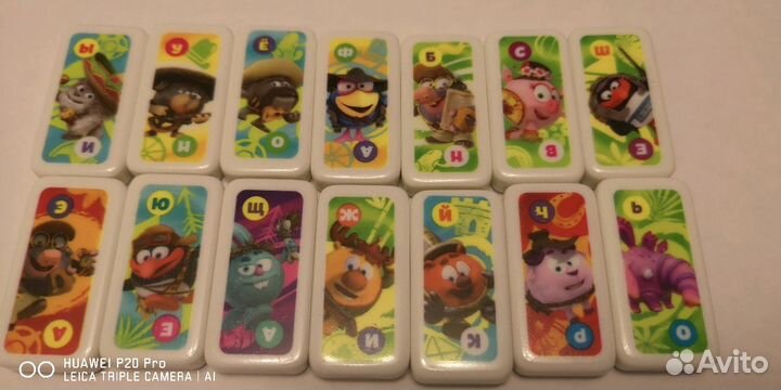 Домино Смешарики spar серия и единички