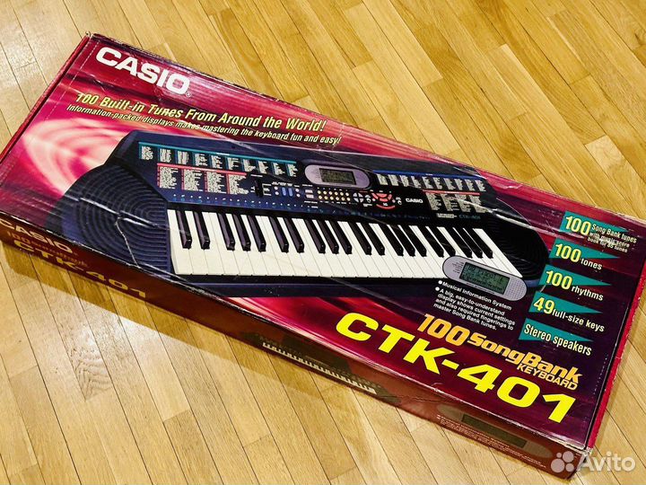 Синтезатор Casio ctk 401