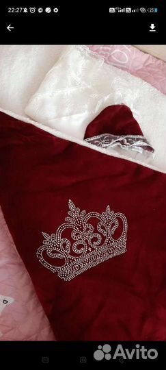 Конверт на выписку зимний