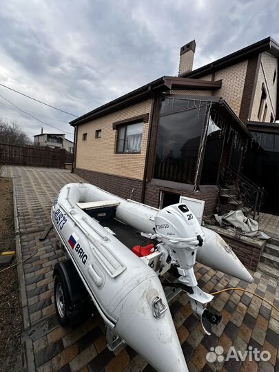 Моторная лодка риб