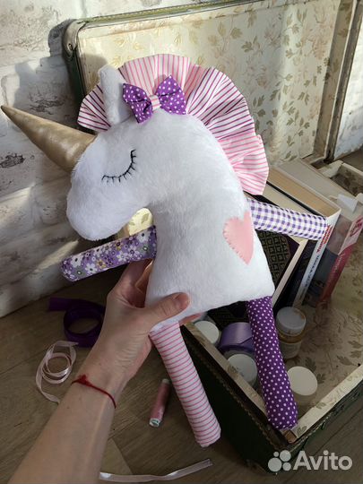 Мягкая игрушка единорог