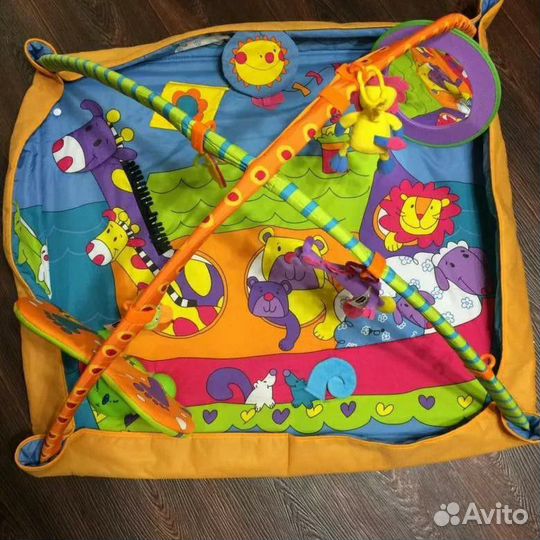 Коврик развивающий Tiny Love Зоосад