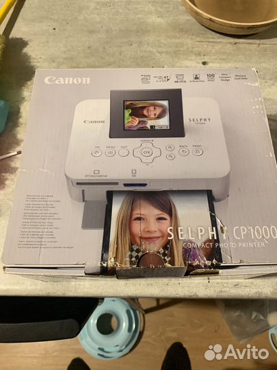 Принтер canon selphy cp1000