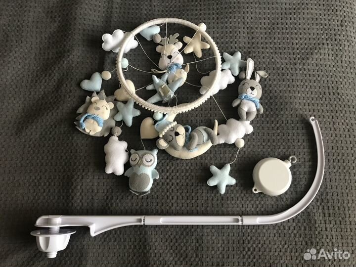 Мобиль фетровый для малыша