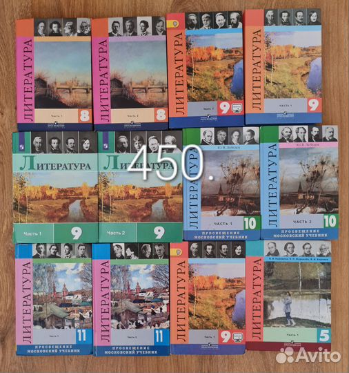 Русский язык,Литература Коровина 5,8,9.10 11 класс