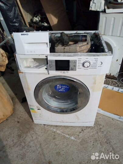 Стиральная машина на запчасти beko