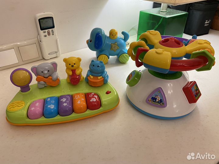 Развивающие игрушки музыкальные звуковые