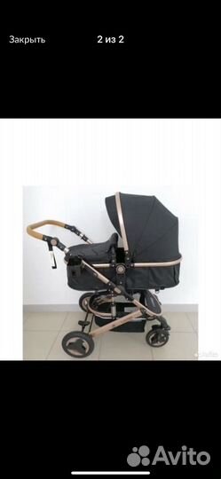 Коляска luxmom 3 в 1