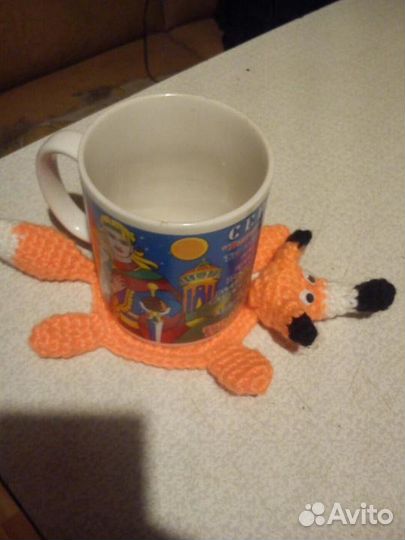 Подставка под кружку лисичка
