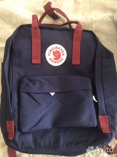 Рюкзак fjallraven kanken синий