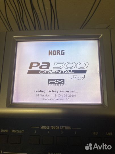 Синтезатор korg pa500