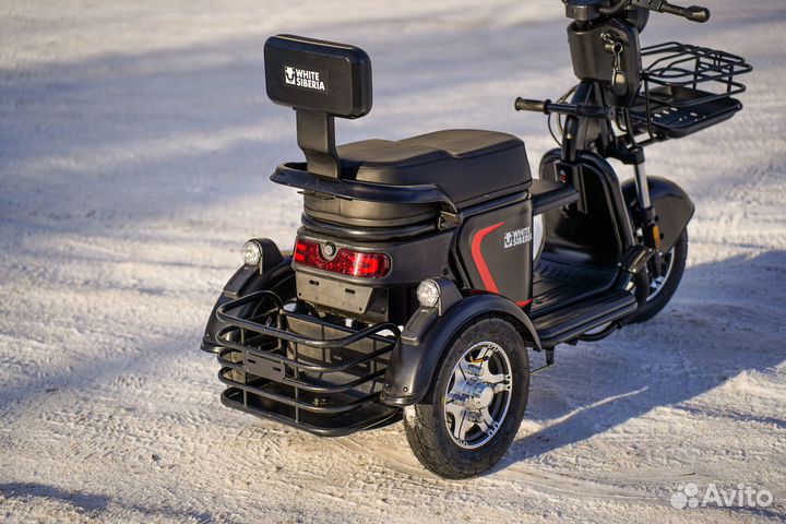 Электротрицикл white siberia sibtrike L 2000W