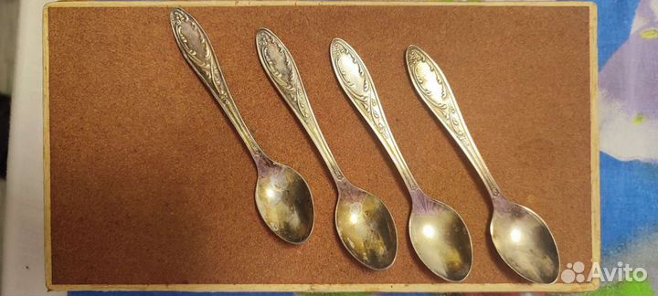 Ложки, ножи мельхиор Кольчугино, СССР