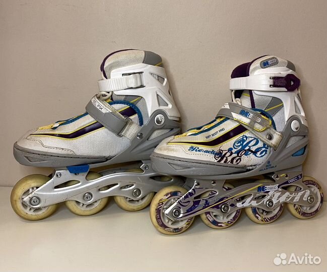 Ролики раздвижные reaction с комплектом защиты