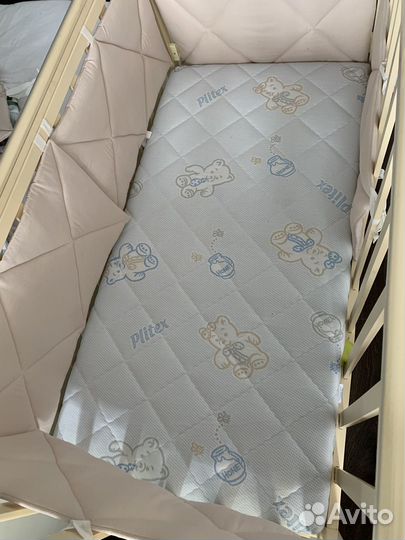 Матрас 120х60 в детскую кроватку