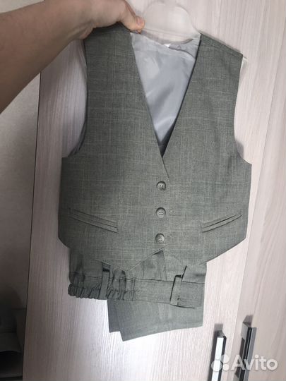 Костюм, брюки жилет