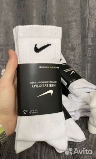 Носки nike everyday белые