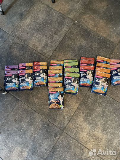 Корм для кошек felix