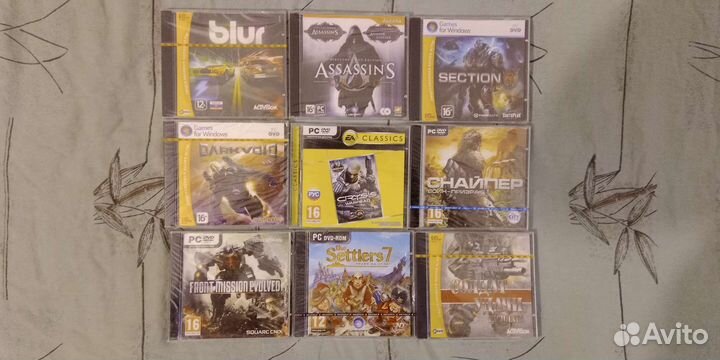 Компьютерные игры диски новые