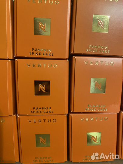 Капсулы nespresso vertuo pumpkin spice cake