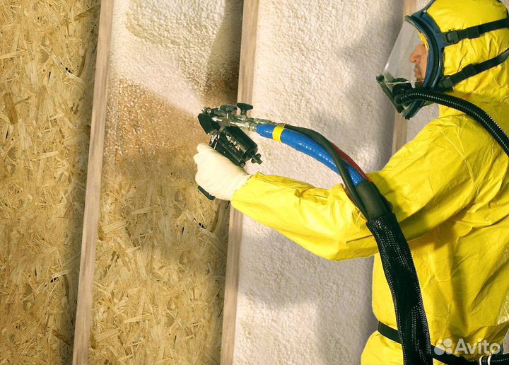 Утеплитель ППУ от 100м2