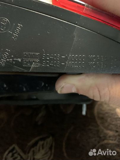 Задняя фара Hyundai Creta