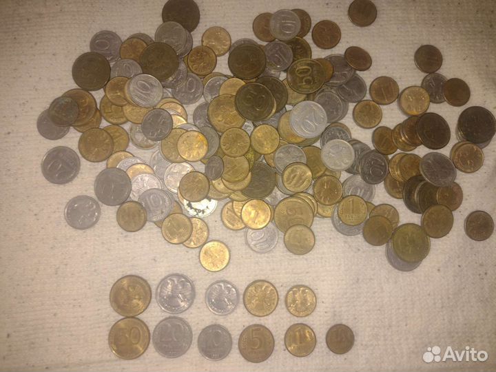 Монеты банка россии и СССР