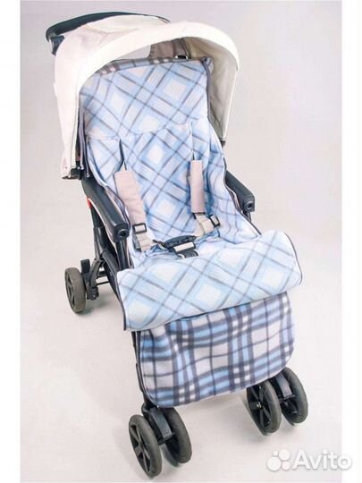 Одеяло-конверт в детскую коляску