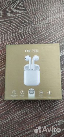 Беспроводные наушники T10 pods
