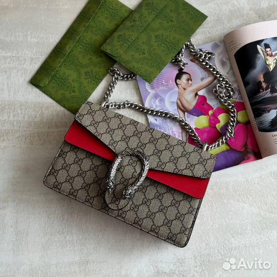 Сумка женская натуральная кожа Gucci