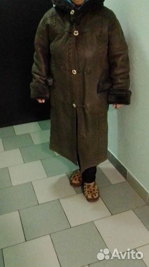 Дубленки женские 52-54