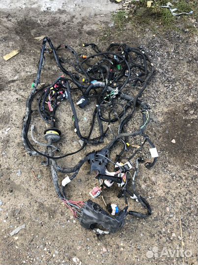 Подкапотная проводка Ситроен С4