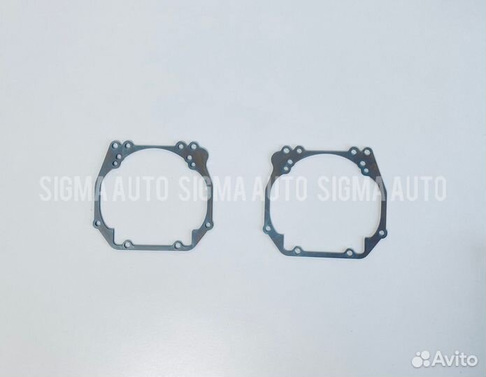 Переходные рамки №35 на Audi A6 C5 1997-2005